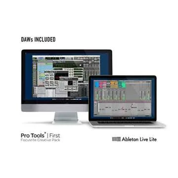 Focusrite Scarlett 2i2 Studio Bundle with Software and Monitors