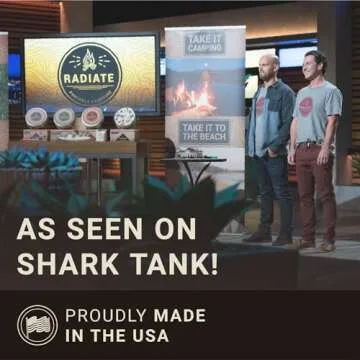 Radiate XL Portable Campfire 8" - Eco-friendly & Reusable