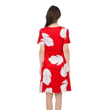 EchoElce Hawaiian Dress Costume for Women and Girls