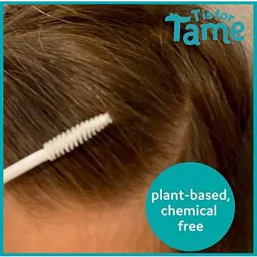 T is for Tame Hair Taming Wand for Flyaways, Frizz - Natural & Vegan Kids Haircare Styling Wand - Slick Back Smoothing Stick for Baby & Toddler - Anti-Frizz, Flyaway Hair Tamer - 1 Pack
