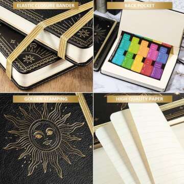 Stylish 2025-2026 Academic Planner with Inner Pocket & More