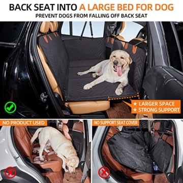 YJGF Back Seat Extender for Dogs – Comfort & Security