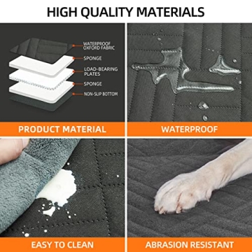 YJGF Back Seat Extender for Dogs – Comfort & Security