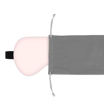 Luxury Mulberry Silk Sleep Eye Mask with Adjustable Strap