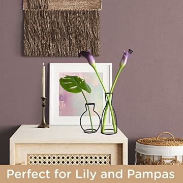 Wrenbury Outline Black Vase Set - Modern Home Decor