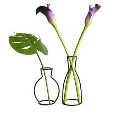 Wrenbury Outline Black Vase Set - Modern Home Decor