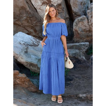 Stylish MASCOMODA Maxi Summer Dress for Women 2024