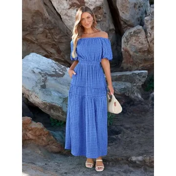 Stylish MASCOMODA Maxi Summer Dress for Women 2024