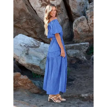 Stylish MASCOMODA Maxi Summer Dress for Women 2024