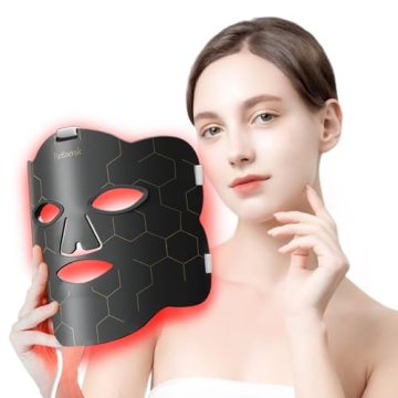 Hottoerak LED Red Light Therapy Mask for Skin Rejuvenation