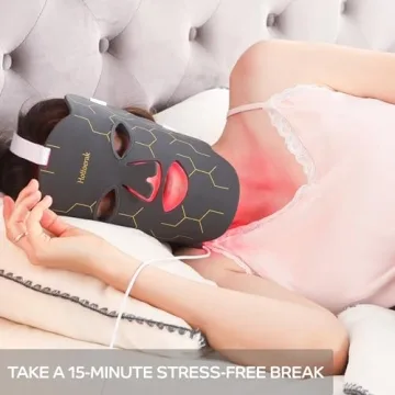 Portable Red Light Therapy Mask for Glowing Skin