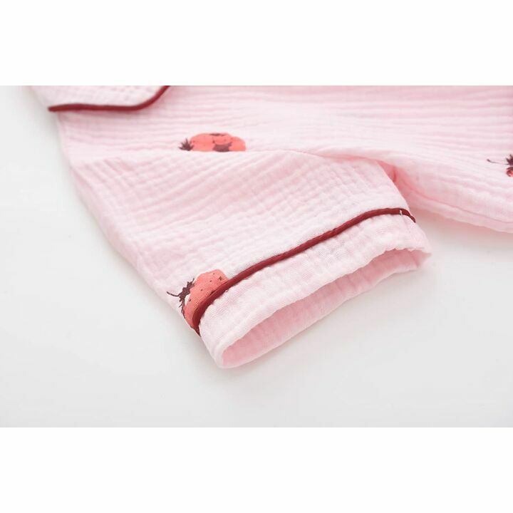 Toddler Summer Button Up Pajamas for Ages 18M-9Y