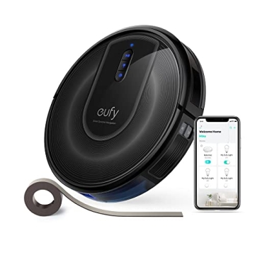 eufy RoboVac G30 Verge, Robot Vacuum with Home Mapping, 2000Pa Suction, Wi-Fi, Boundary Strips, for ...
