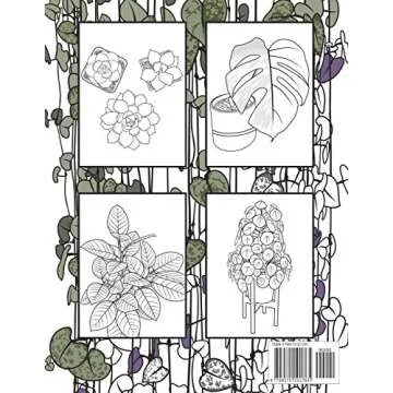 Crazy Plant Guy Houseplant Coloring Book - Interactive Art for Plant Lovers