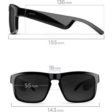Bose Frames Tenor Smart Audio Sunglasses 55mm