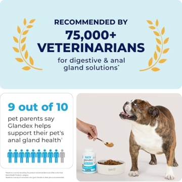 Glandex Dog Fiber Supplement for Anal Glands & Digestive Health