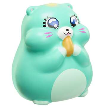 Squish-Dee-Lish Jumbo Hamster - Squishy Jumbo Toy,Squishies - Slow Rising Hamster,Soft Kids Toys, Bl...