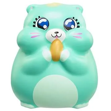 Squish-Dee-Lish Jumbo Hamster - Squishy Jumbo Toy,Squishies - Slow Rising Hamster,Soft Kids Toys, Blue Hamster, Series #1