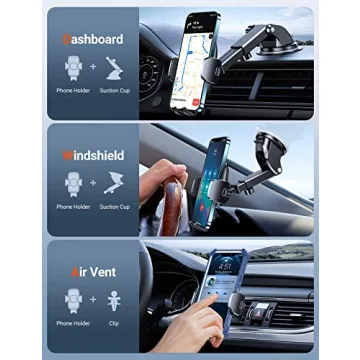 TORRAS Ultra-Durable Car Phone Holder for All Smartphones