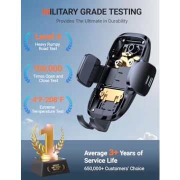 TORRAS Ultra-Durable Car Phone Holder for All Smartphones