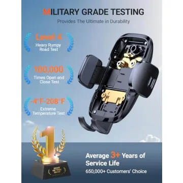 TORRAS Ultra-Durable Car Phone Holder for All Smartphones