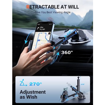 TORRAS Ultra-Durable Car Phone Holder for All Smartphones