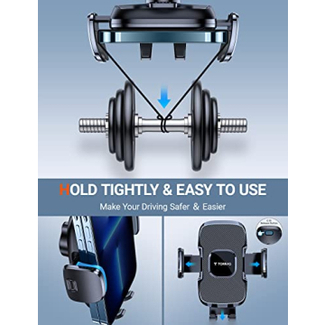 TORRAS Ultra-Durable Car Phone Holder for All Smartphones
