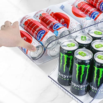 Puricon Skinny Can Dispenser Set - Maximize Fridge Space