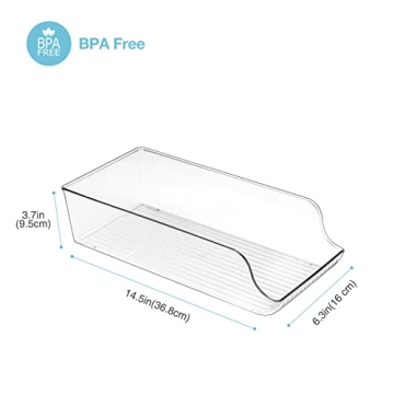 Puricon Skinny Can Dispenser Set - Maximize Fridge Space