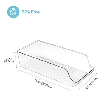 Puricon Skinny Can Dispenser Set - Maximize Fridge Space