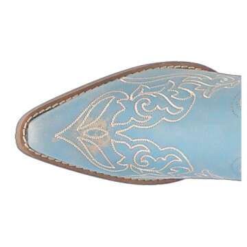 Dingo Women's Flirty N' Fun Western Boot, Blue, 8