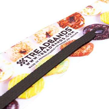 TREAD BANDS TreadBands All Terrain Tieback Non Slip Headband - Designs (Glazin)