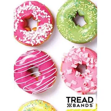 TREAD BANDS TreadBands All Terrain Tieback Non Slip Headband - Designs (Glazin)