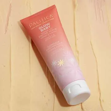 Pacifica Beauty Glow Baby Super Lit Enzyme Face Scrub - Exfoliating Cleanser with Vitamin C & Glycol...