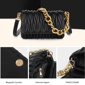 Stylish Montana West Quilted Evening Bag for Women