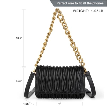 Stylish Montana West Quilted Evening Bag for Women