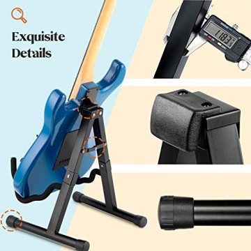 CAHAYA Universal Portable Guitar Stand for Every Musician