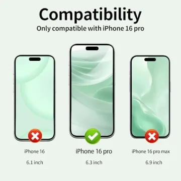 BLEUM CADE iPhone 16 Pro Screen Protector 3Pack