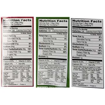 Trader Joe's Freeze Dried Fruit Variety Pack (Blueberry, Strawberry, Raspberry)