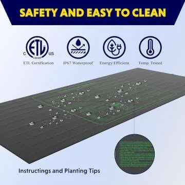 iPower Seedling Heat Mat 48" x 20" Indoor Gardening Pad