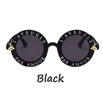 Fashionable Black Sunglasses for Women - L'AVEUGLE PAR AMOUR