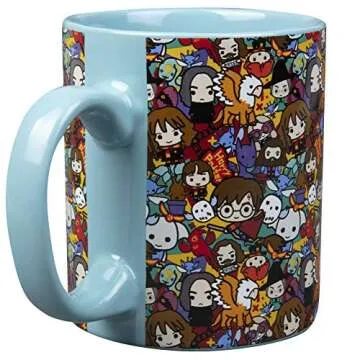 Harry Potter Ceramic Mug with Chibi Characters - Perfect Gift