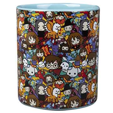 Harry Potter Ceramic Mug with Chibi Characters - Perfect Gift