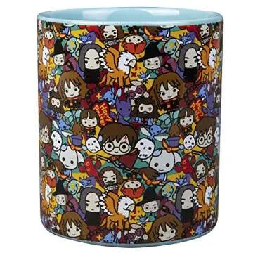 Harry Potter Ceramic Mug with Chibi Characters - Perfect Gift