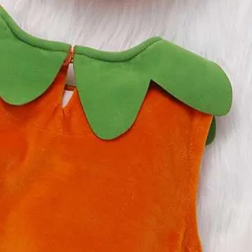 Adorable ZHSKEUUN Newborn Baby Pumpkin Halloween Costume