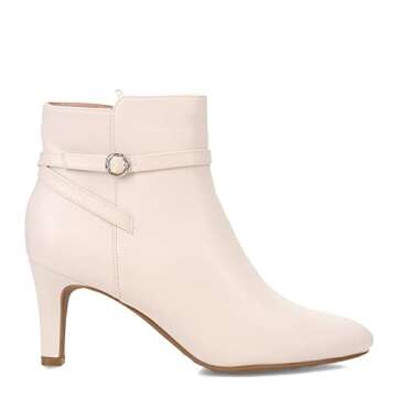 LifeStride Womens Guild Ankle Boot Bone 7.5 M
