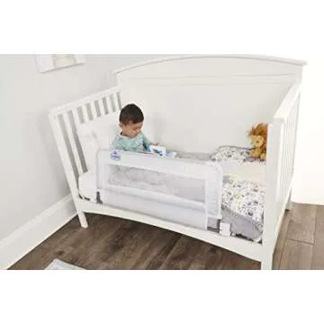 Regalo Swing Down Crib Rail for Safe Toddler Transitions