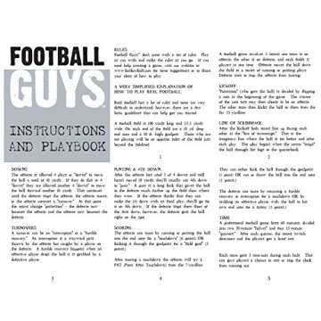 Kaskey Kids Football Guys - Red/Blue Inspires Kids Imaginations with Endless Hours of Creative, Open-Ended Play – Includes 2 Teams & Accessories – 28 Pieces in Every Set