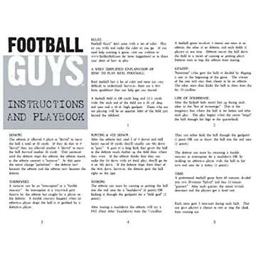 Kaskey Kids Football Guys - Red/Blue Inspires Kids Imaginations with Endless Hours of Creative, Open-Ended Play – Includes 2 Teams & Accessories – 28 Pieces in Every Set