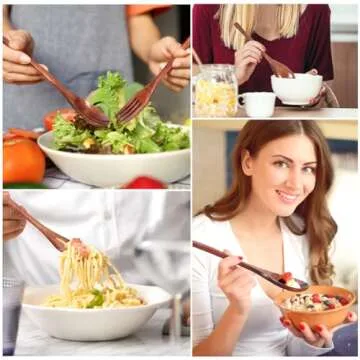 Wooden Flatware Set for Eco-Friendly Dining Joy